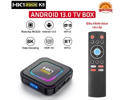 Tivibox 2024 HK1 android 13 bản mới + Điều khiển giọng nói voice tiện dụng